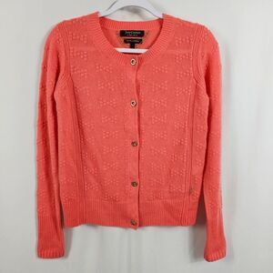 NWOT Juicy Couture Cashmere Sweater In Coral - Size S